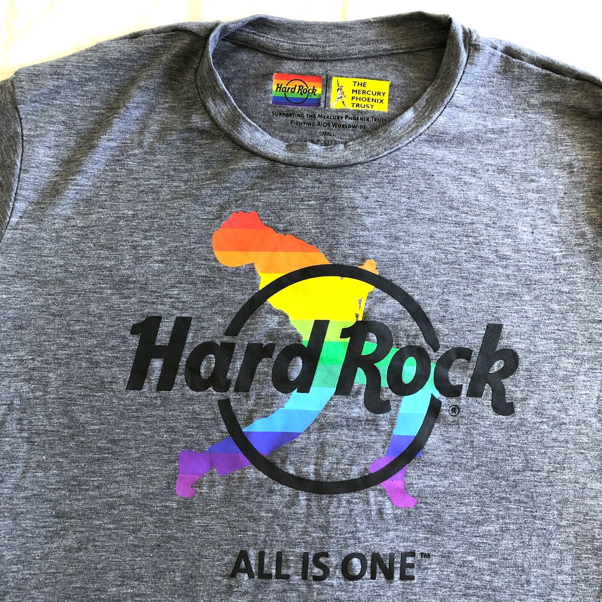 Hard Rock New Orleans T Shirt Size S All is One Mens Pride 2019 Mercury Trust