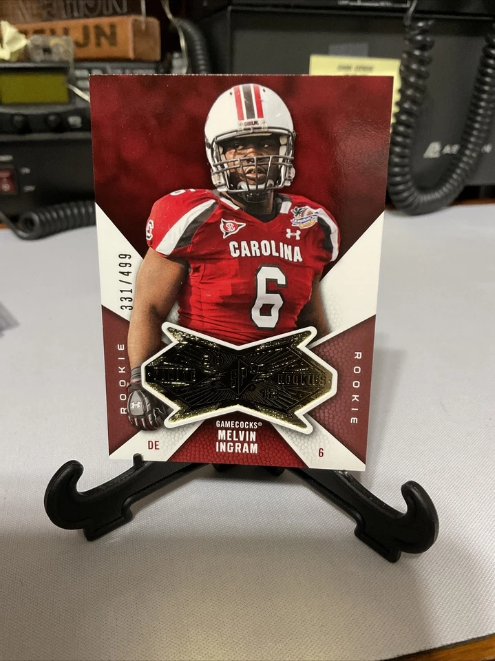 2012 SPx Finite Rookies 394/499 Melvin Ingram III Melvin Ingram South Carolina - Image 4 of 4