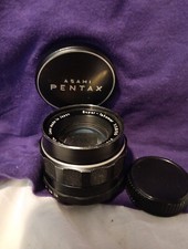 Vintage ASAHI PENTAX Super-Takumar 55mm F1.8 JAPAN Tested Rare Scalloped Edge