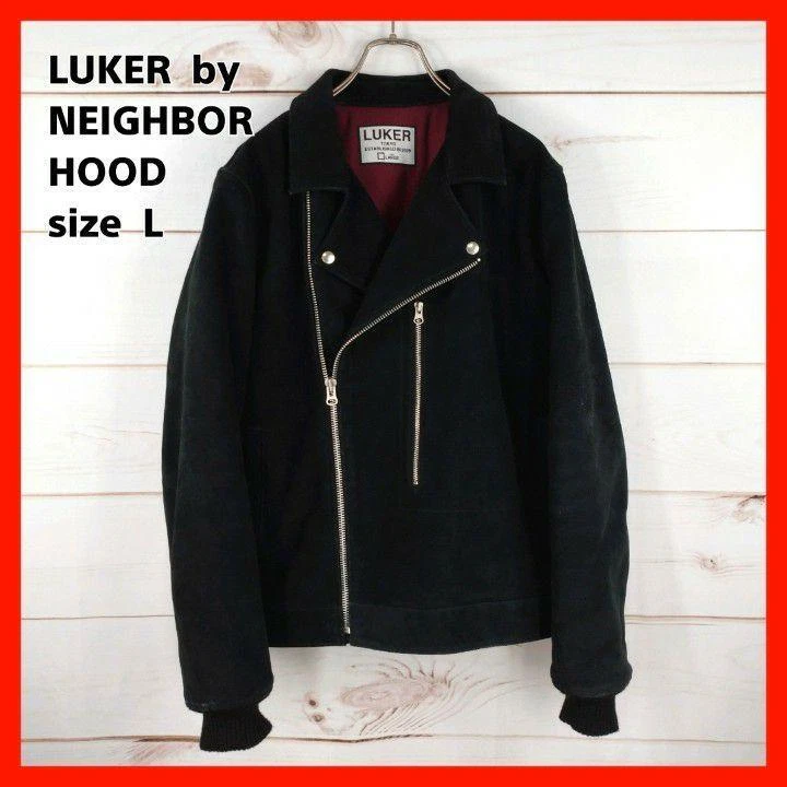 LUKER by NEIGHBORHOOD jacket suede size L black from Japan