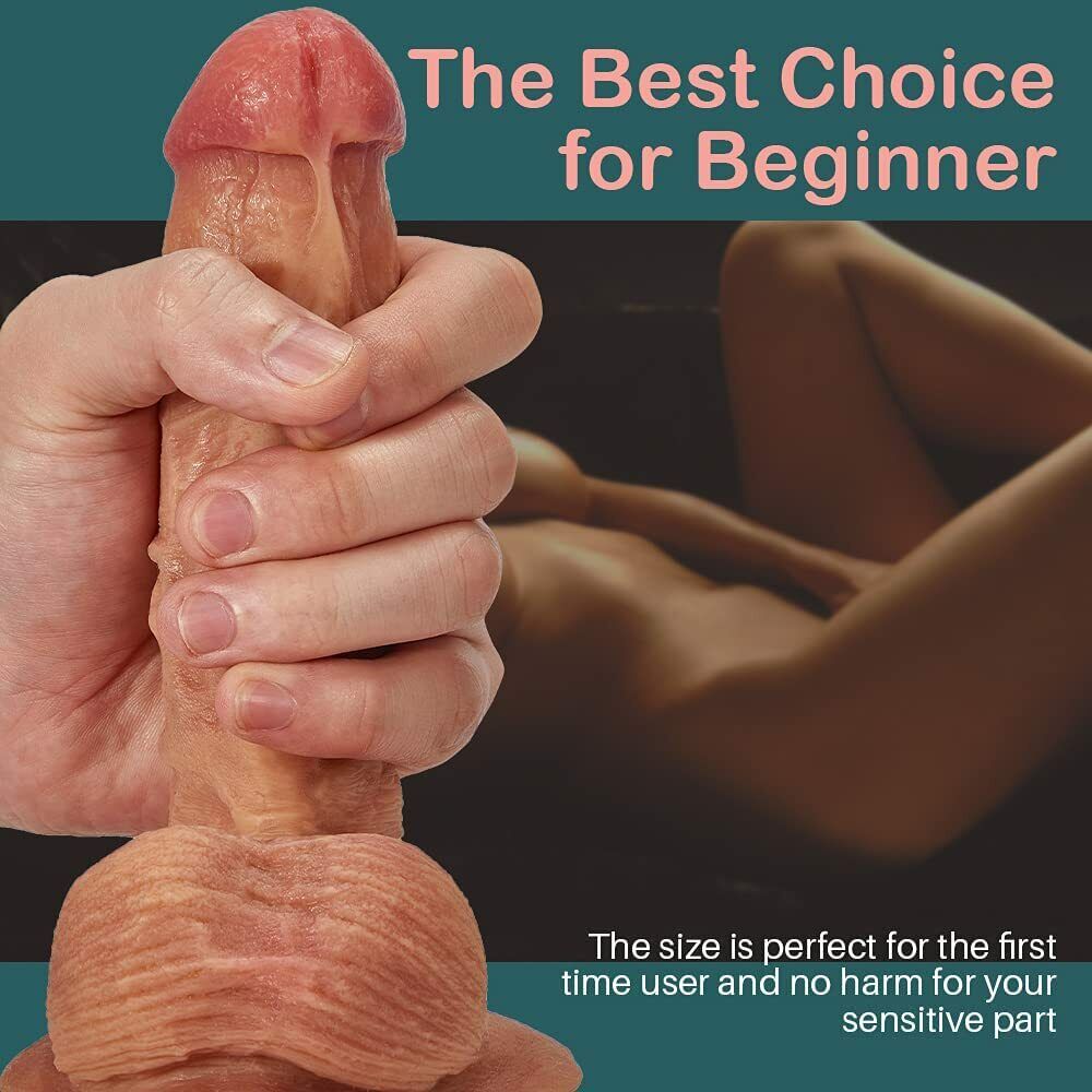 Realistic Dildo Dong Penis Big Suction Cup Sex Toy for Women G spot Stimulation eBay