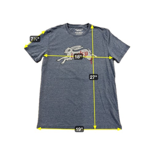 T-shirt Lucky Brand Piede di Coniglio Venezia Burnout OoS - S - Foto 3 di 9