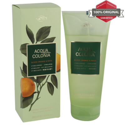 4711 Acqua Colonia Blood Orange & Basil 6.8 oz Shower Gel for Women by 4711