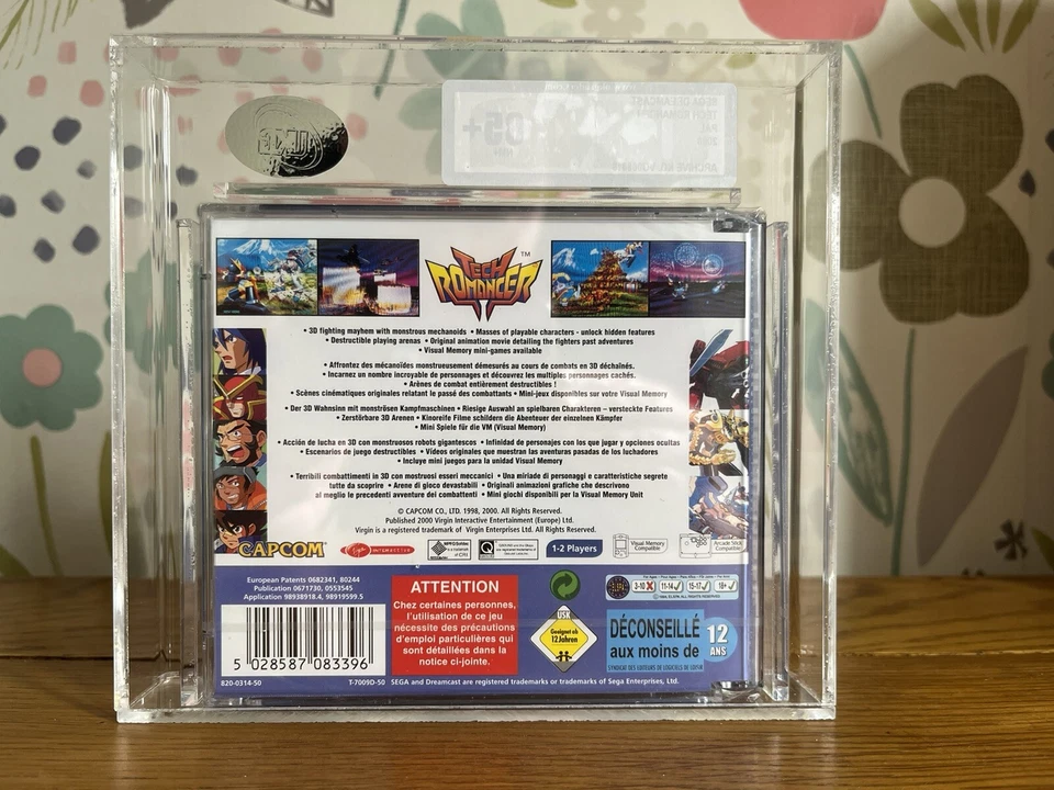 TECH ROMANCER - SEGA DREAMCAST - GRADED UKG VGA WATA - Image 2 of 2