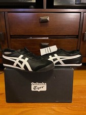 Asics Onitsuka Tiger Mexico 66 Shoes Black  White Brand New Kill Bill