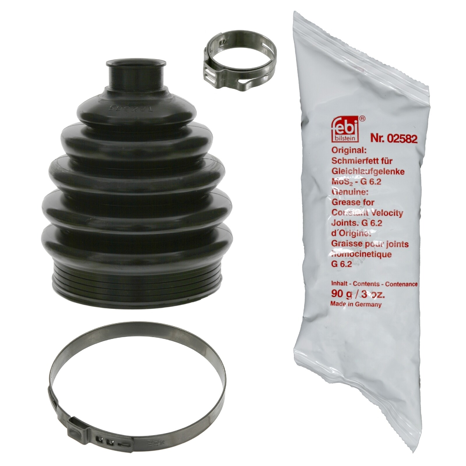 Febi Bilstein CV Boot Kit fits Vauxhall - 01438 - OE Equivalent Quality and Fit