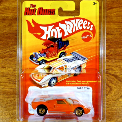 Hot Wheels The Hot Ones Ford GT40 Orange BW Blackwall Thailand