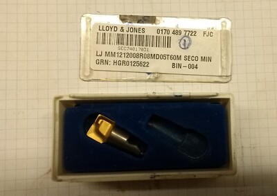 1 SECO MM12 MINIMASTER Hartmetall Wendeplatten MM12-12008R08MD05T60M Fräsen 0,8 Radius