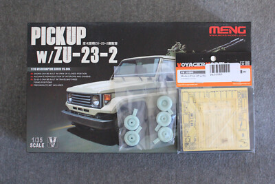 Meng VS-004 - Pickup w/ZU-23-2 1/35 + PE Set & Resinräder
