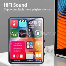 Bluetooth 5.2 MP4 MP3 Player Hifi Music Speaker Video FM Radio Audio Recorder