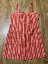 FOREVER 21 Dress, Women's Size Medium, Buttons Up, Sleeveless