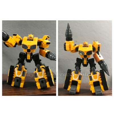 MINIFORCE X MAXBOT Yellow Ranger Transforming Robot Drill Machine