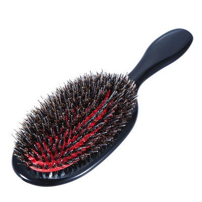 100 Boar Bristle Hair Brush Set Soft Natural Bristles For Thin