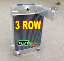 3 Rows For Triumph Tr2tr3tr3atr3b Mt Aluminum Alloy Radiator