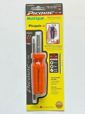 PICQUIC MULTIQUE - Slim Handle Multi-Bit Driver w/ 7 Bits - Orange