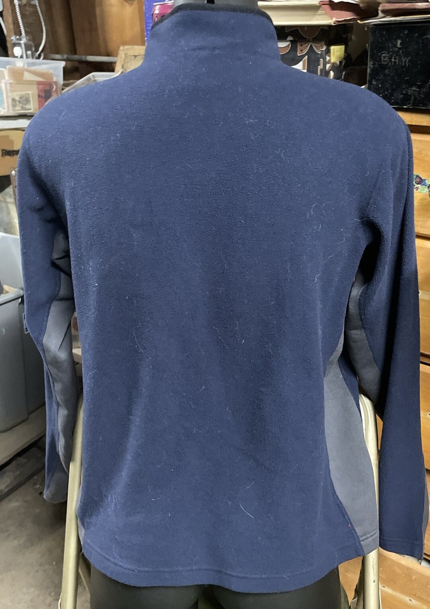 Men's THE NORTH FACE 1/4 Zip Navy Blue Lightweight Fleece