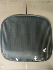 Herman Miller Aeron Chair Seat mesh black pellicle with blemish Size B #501
