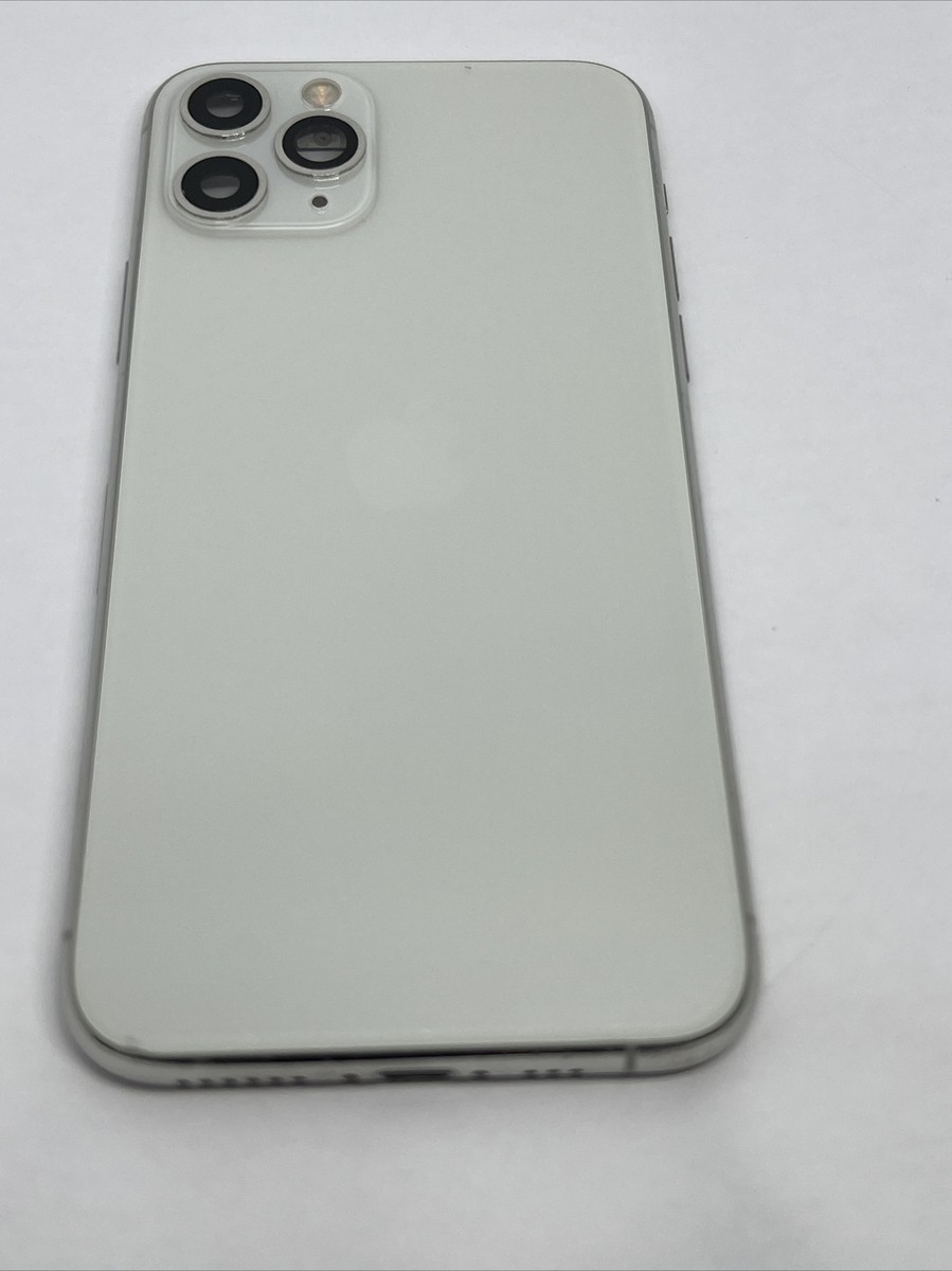100% Original Apple iPhone 11 Pro Silver Rear Glass OEM Factory