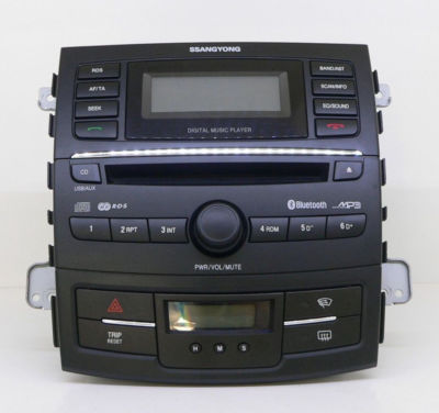 SSANGYONG OEM CAR RADIO MEDIA AUDIO CD PLAYER DIGITAL MUSIC AGC-9141RC