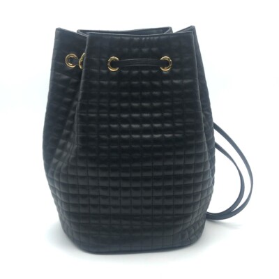 UNUSED CELINE 188373BFI Small C charm Purse Backpack-Bag  display picture 1
