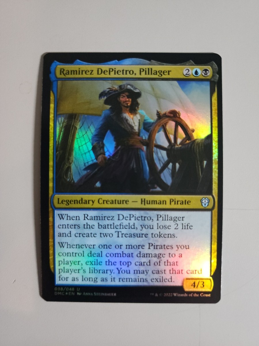 MTG Ramirez DePietro, Pillager Commander: Dominaria United 038/048