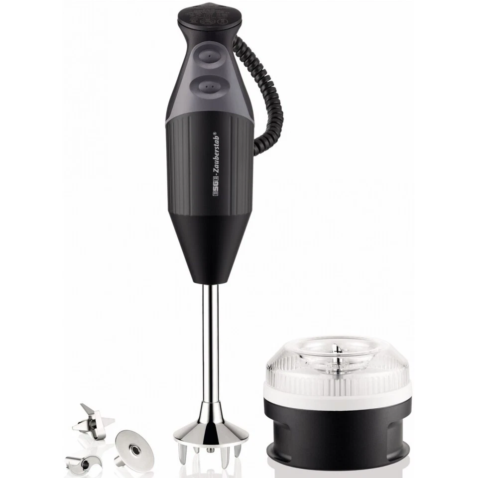 Unold ESGE M 200 BBQ Zauberstab Stabmixer schwarz 200 Watt Spiral-Kabel 1,5 m