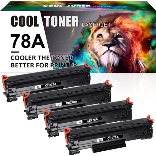 4x XXL Toner for HP 78A LaserJet Pro M 1536 DNF MFP M 1537 DNF P 1606 DN CE278A - Picture 1 of 10