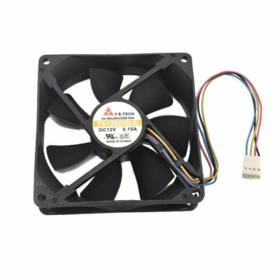 Original YS TECH Cooling Fan Heatsink 4Pin For   NAS File Serve TS-412 #E3