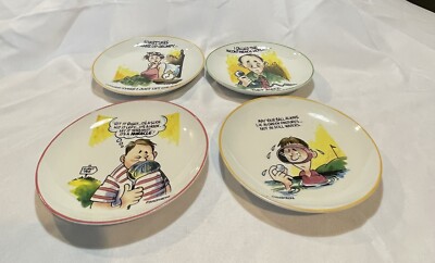 Finkstrom Centrum Fore The Love Of The Game Desert/Appetizer Plates (4)Novelty
