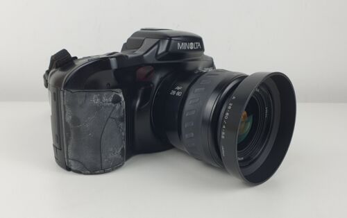 Vintage Minolta Dynax 7xi SLR Film Camera + Zoom xi 28-80mm Lens Untested/ Parts - Bild 3 von 19