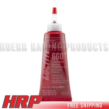 Loctite 555337 Quick Metal 660 Retaining Compound, Press Fit Repair, 50mL