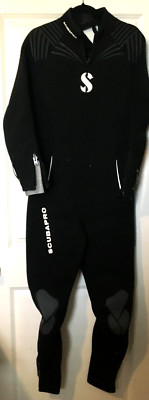 Scubapro Wet Suit Sport 5mm Diving Full Body Men's XLarge Black READ Please