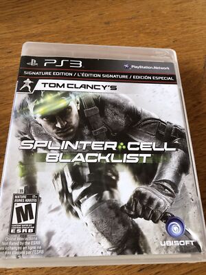 Tom Clancy's Splinter Cell: Blacklist (Sony PlayStation 3, 2013)-Case Only