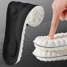 1PairHigh Elasticity Latex Sport Insoles Soft Shoe Pads Arch Supp