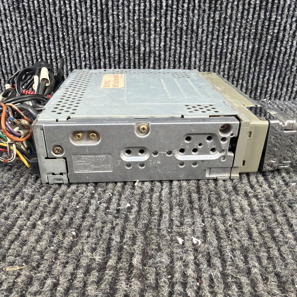 UNTESTED AS IS Panasonic CQ-MRX909D Active Display DSP/CD/MD Sound