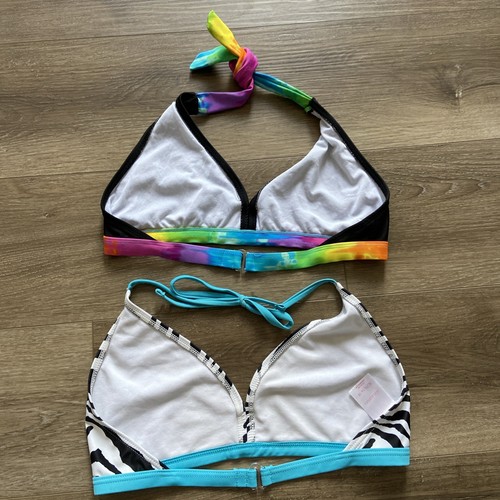 Xhilaration Beachsissi Lot 3 | 2 Piece Swimsuit Bikini Girls XL 14/16 Women S - Picture 10 of 20