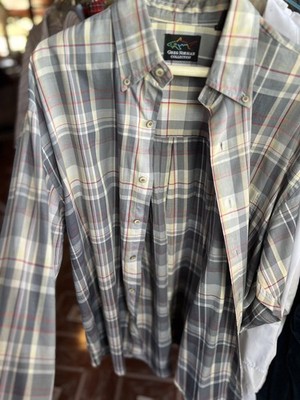 Men s Greg Norman Collection Long Sleeve Button Up Shirt  Size Medium 