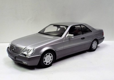 Kk Scale 1/18 Mercedes Benz 600Sec Coupe C140 1992 Silver Product No. Kkdc180342