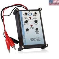Handheld Tone Generator Speaker Polarity Tester, 0 8V for Precision Audio S...