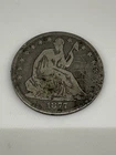 1877 CC Seated Liberty Half Dollar