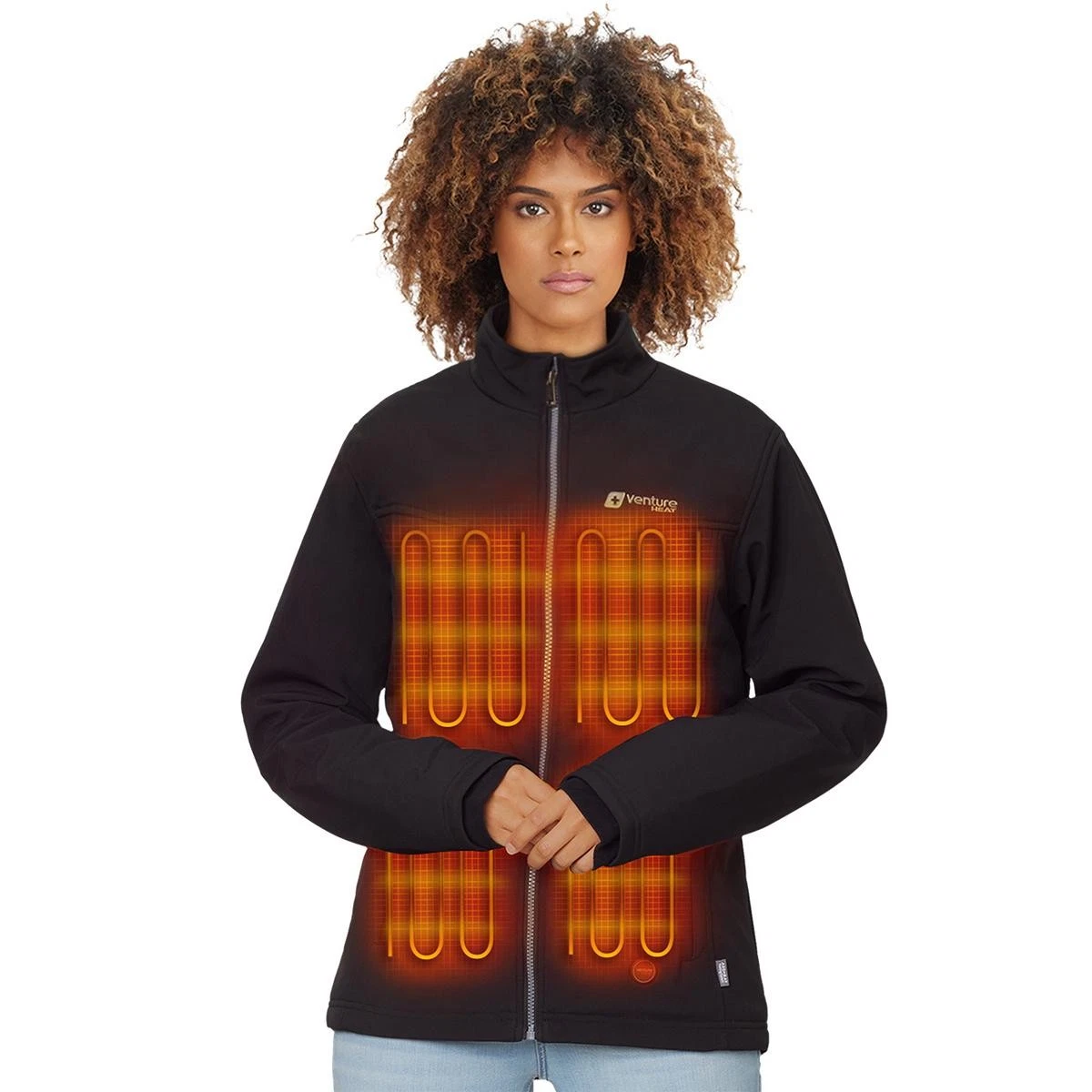 Venture Heat 7V Women's Bluetooth Softshell Battery Heated Jacket XL