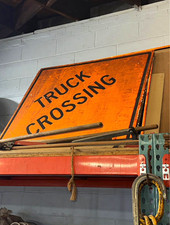 4x4 Orange Temporary Traffic Control Road Work Signs Lot, Assorted Messages