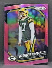 2025 Panini Prizm - Brandon McManus #290 Pink Prizm