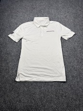 Washington Commanders Shirt Mens Small White NFL Football Nike Dri-FIT Polo