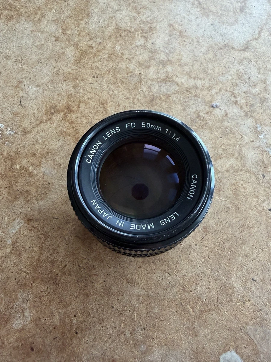 Canon FD 50mm f/1.4 Camera Lenses for sale | eBay
