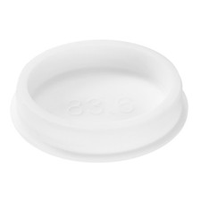 Silicone Hole Plug Round Rubber Stoppers for 82mm/3.23" Hole White