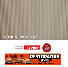 HOLDEN FX FJ UTE HERRINGBONE RIBBED CHAM0IS ROOF HEAD HOOD LINING (6C)