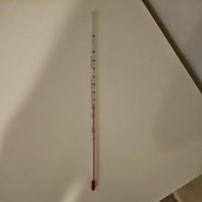 Glass Thermometer -10 to 110 C F 300mm Liquid in Glass - Scientific Laboratory
