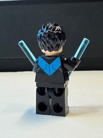 LEGO - Batman - Nightwing, Blue Chest Symbol - MiniFigure - sh0294 - Set 30606