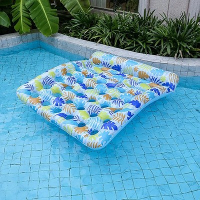 Aufblasbare Luftmatratze Doppelperson Schwimmliege Lounge Stuhl Outdoor